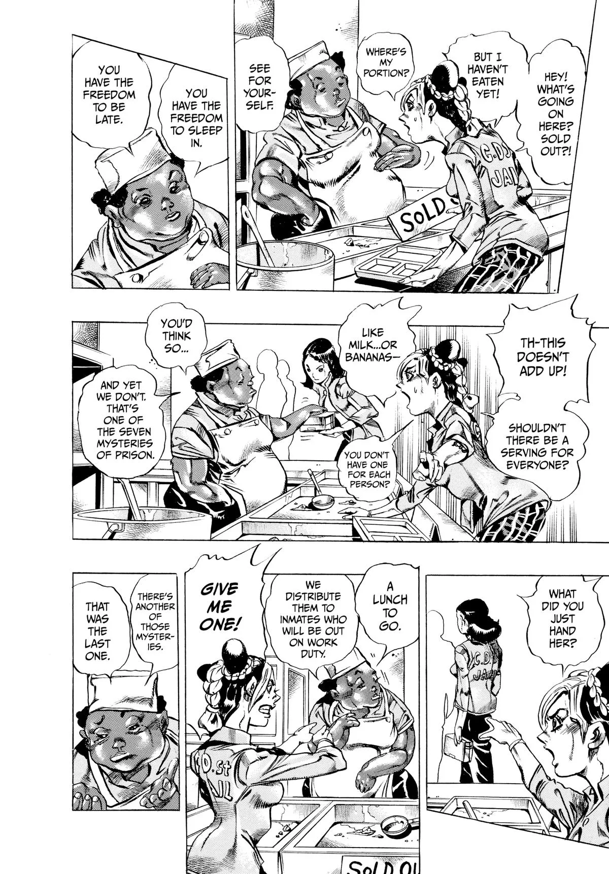 JoJo's Bizarre Adventure - Part 6 - Stone Ocean, chapter 5, page 7