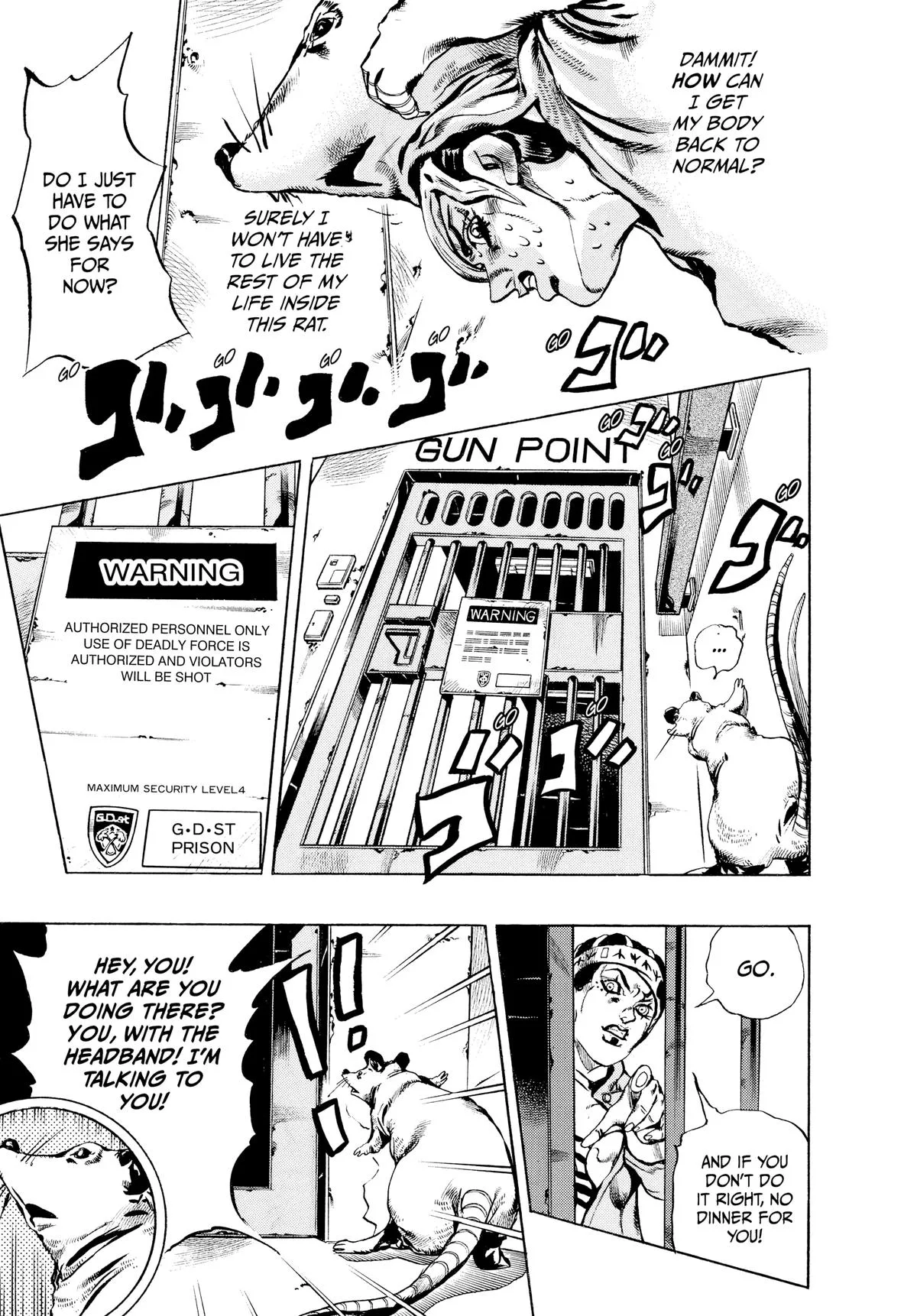 JoJo's Bizarre Adventure - Part 6 - Stone Ocean, chapter 7, page 8