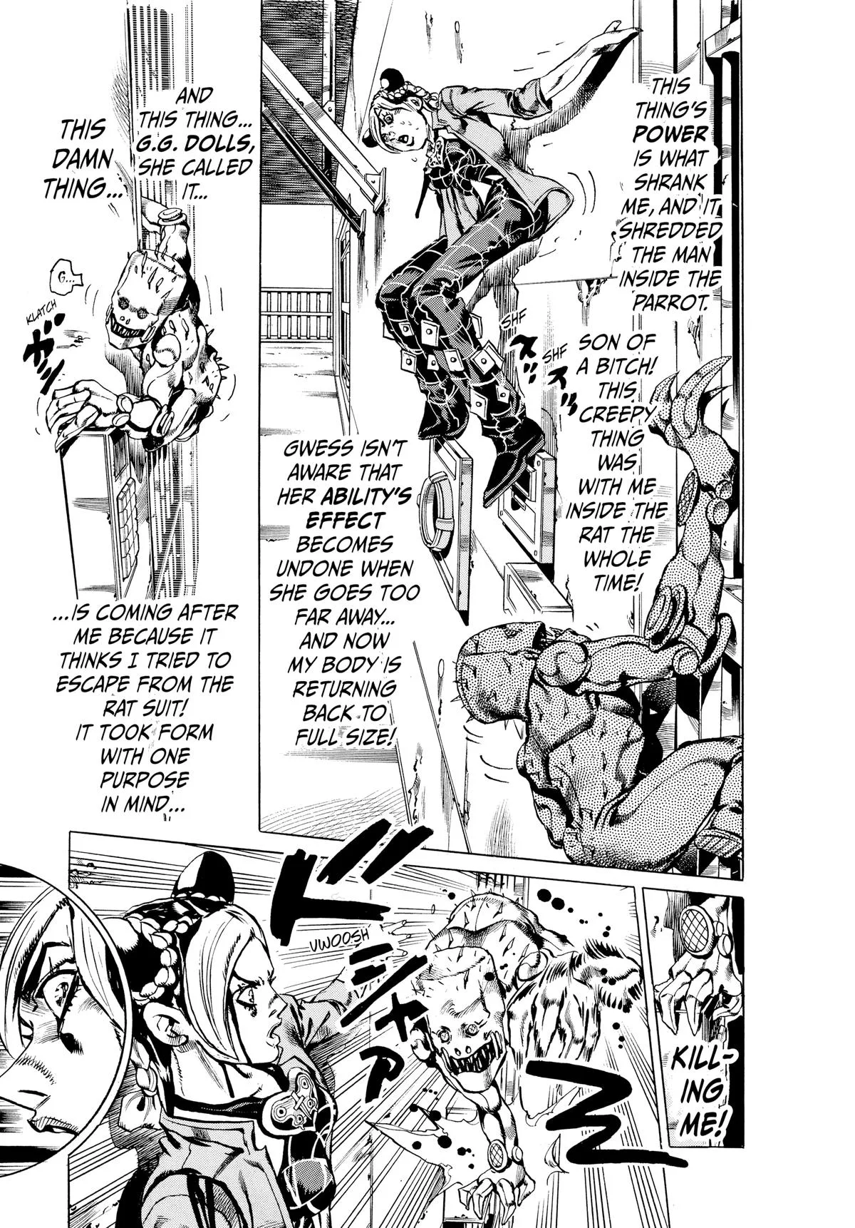 JoJo's Bizarre Adventure - Part 6 - Stone Ocean, chapter 8, page 9