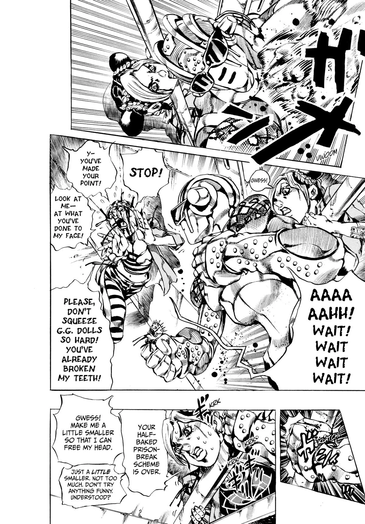 JoJo's Bizarre Adventure - Part 6 - Stone Ocean, chapter 9, page 4
