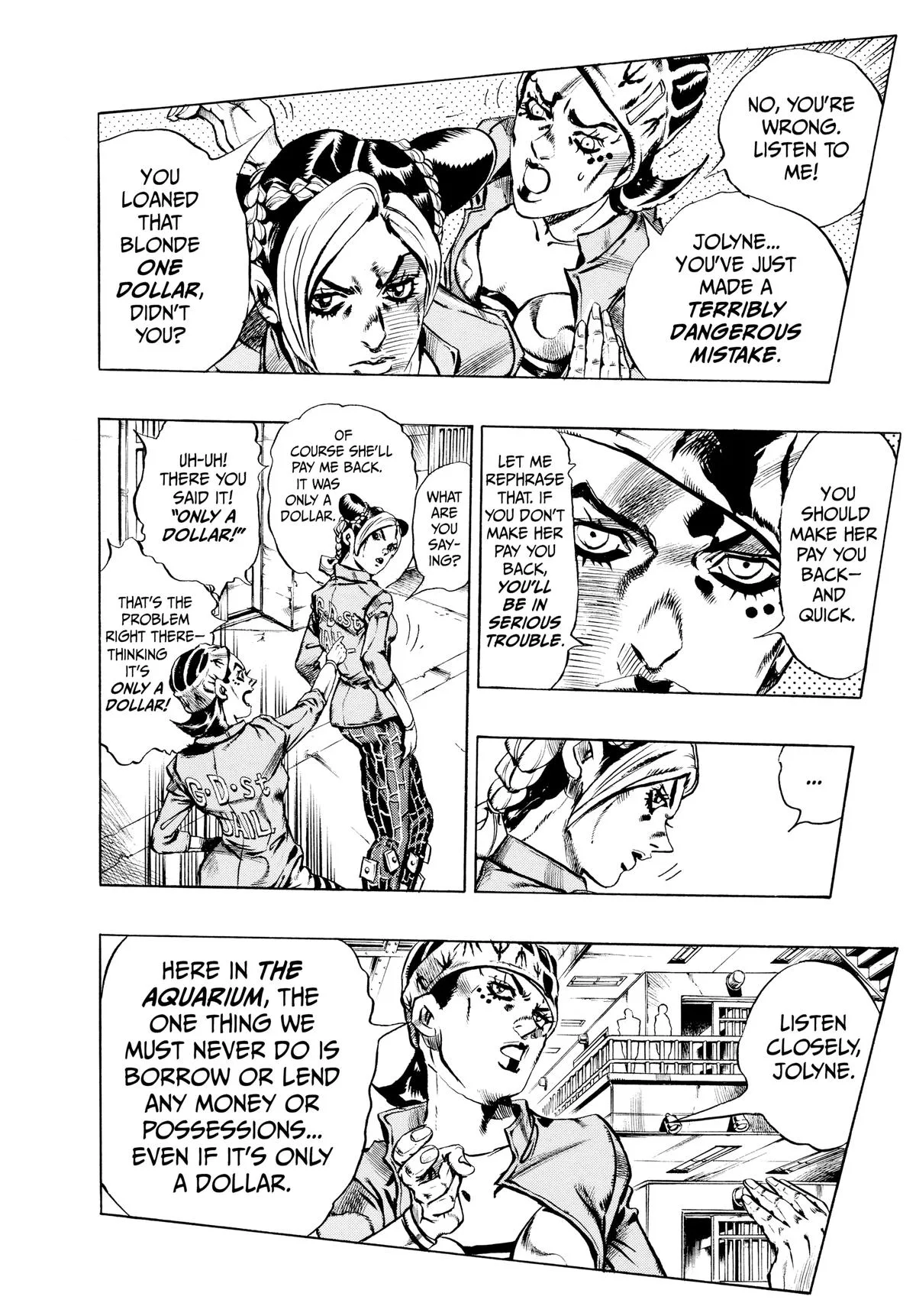 JoJo's Bizarre Adventure - Part 6 - Stone Ocean, chapter 10, page 10