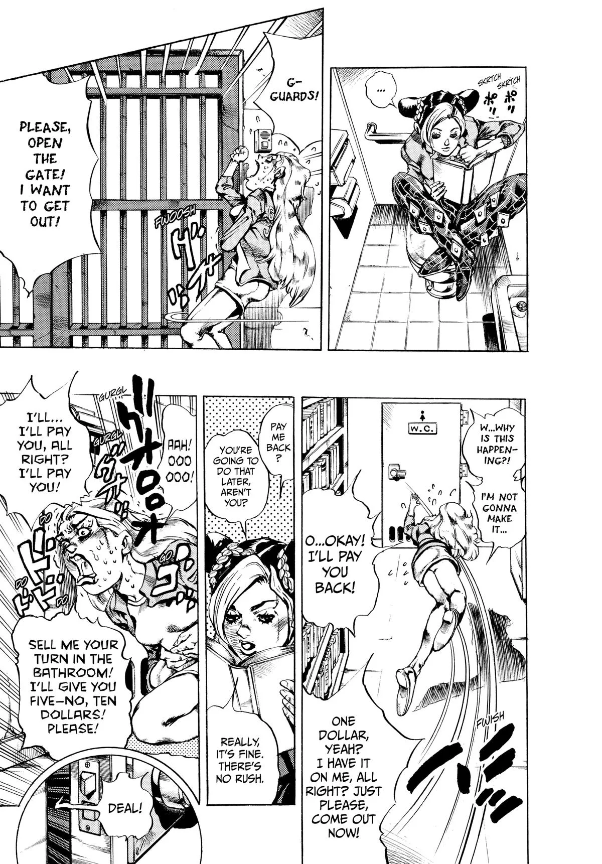 JoJo's Bizarre Adventure - Part 6 - Stone Ocean, chapter 10, page 19