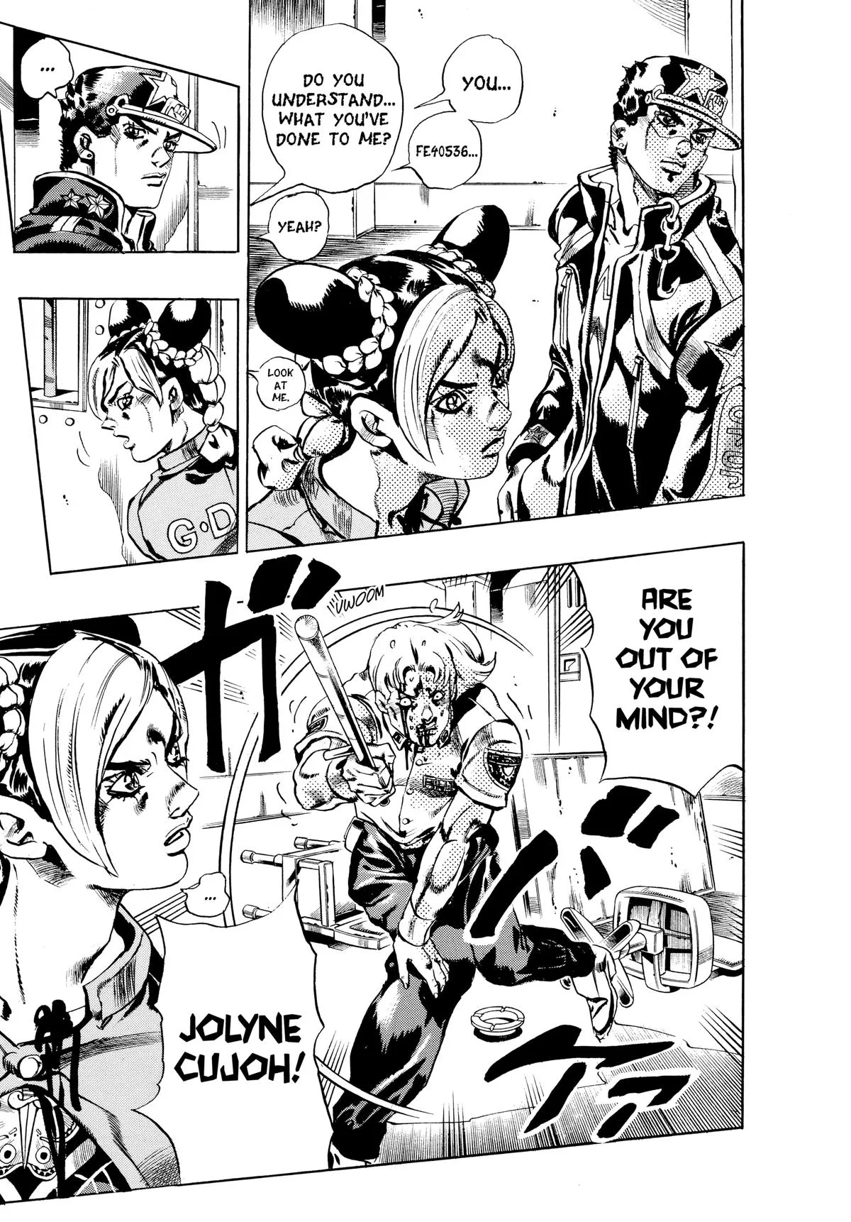 JoJo's Bizarre Adventure - Part 6 - Stone Ocean, chapter 13, page 13