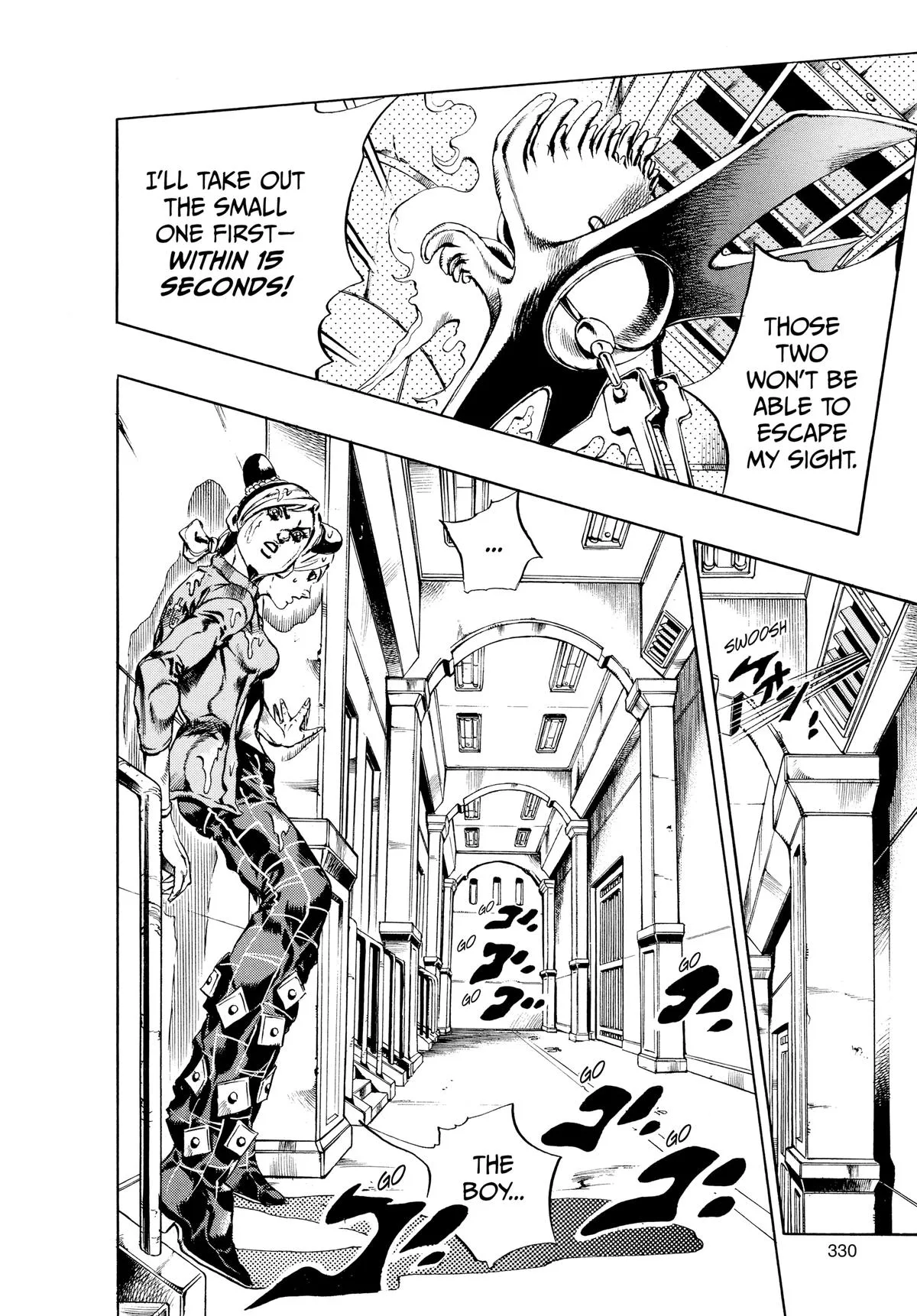 JoJo's Bizarre Adventure - Part 6 - Stone Ocean, chapter 15, page 4
