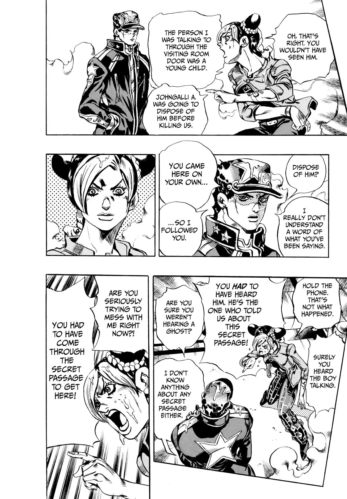 JoJo's Bizarre Adventure - Part 6 - Stone Ocean, chapter 16, page 12