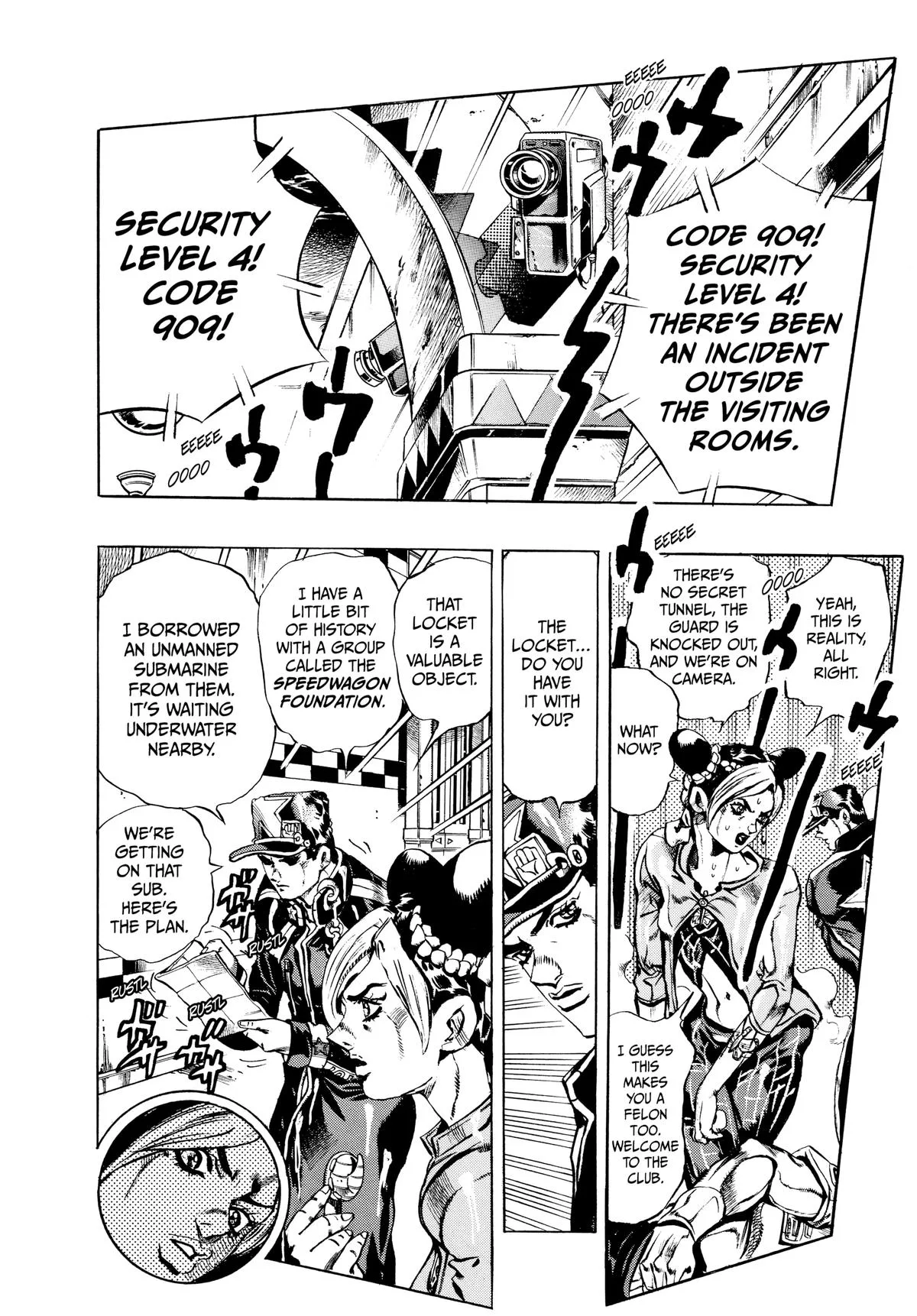 JoJo's Bizarre Adventure - Part 6 - Stone Ocean, chapter 17, page 17