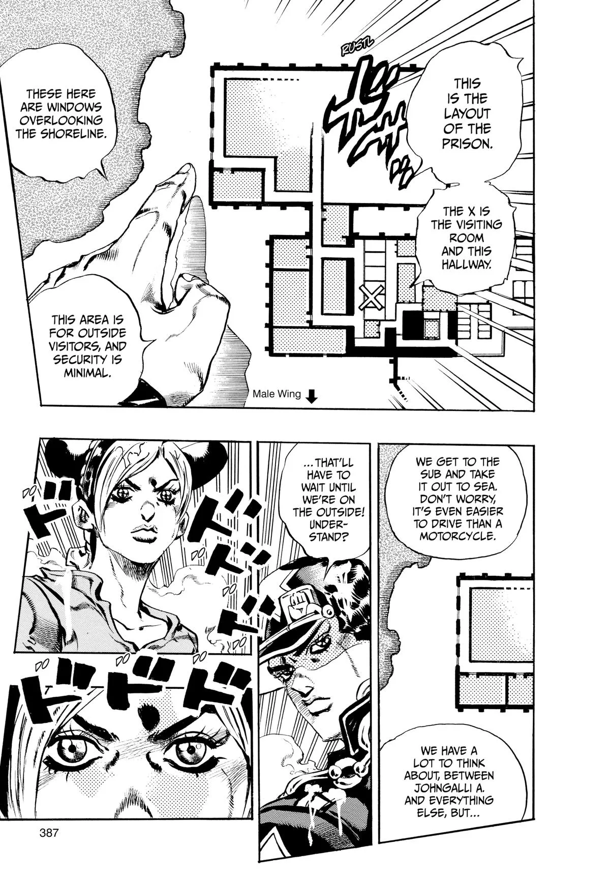JoJo's Bizarre Adventure - Part 6 - Stone Ocean, chapter 17, page 18
