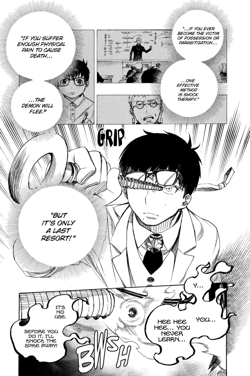 Blue Exorcist, chapter 121, page 28