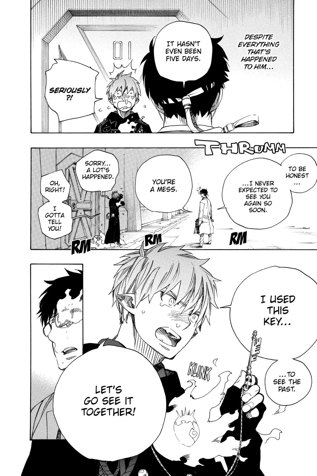 Blue Exorcist, chapter 121, page 35