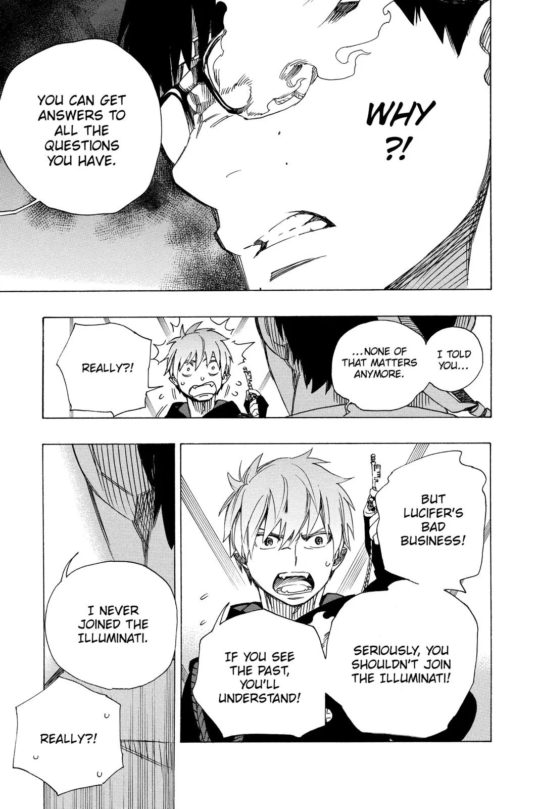 Blue Exorcist, chapter 121, page 36