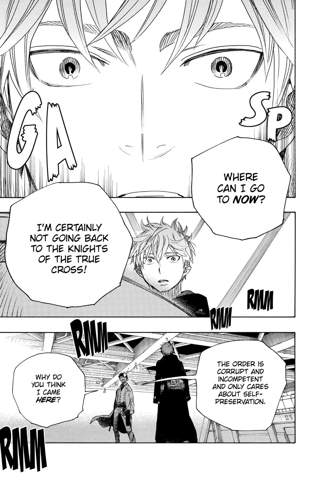 Blue Exorcist, chapter 121, page 38
