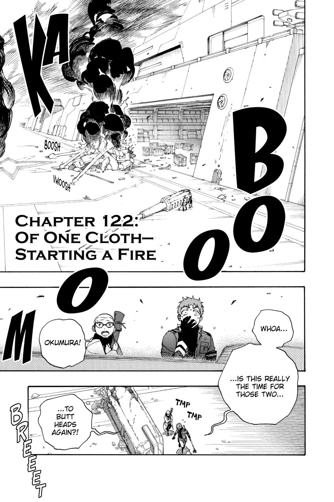 Blue Exorcist, chapter 122, page 1