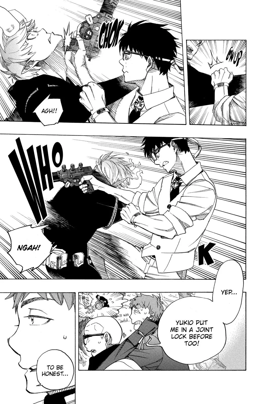 Blue Exorcist, chapter 122, page 21