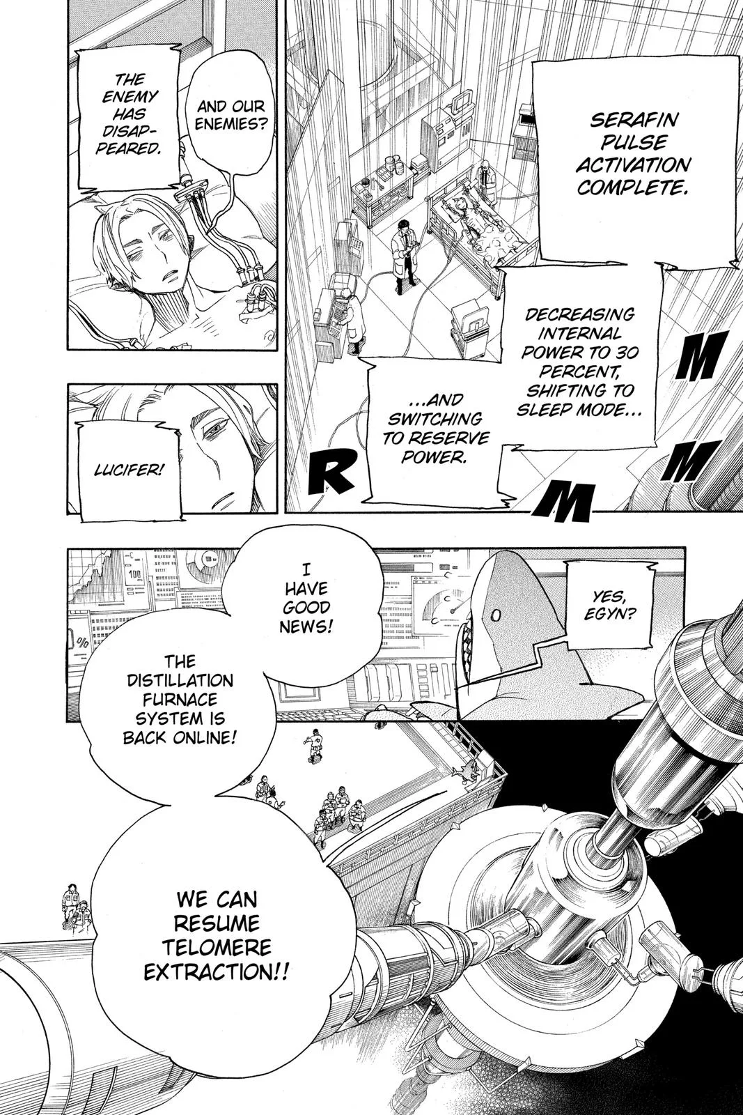 Blue Exorcist, chapter 123, page 2
