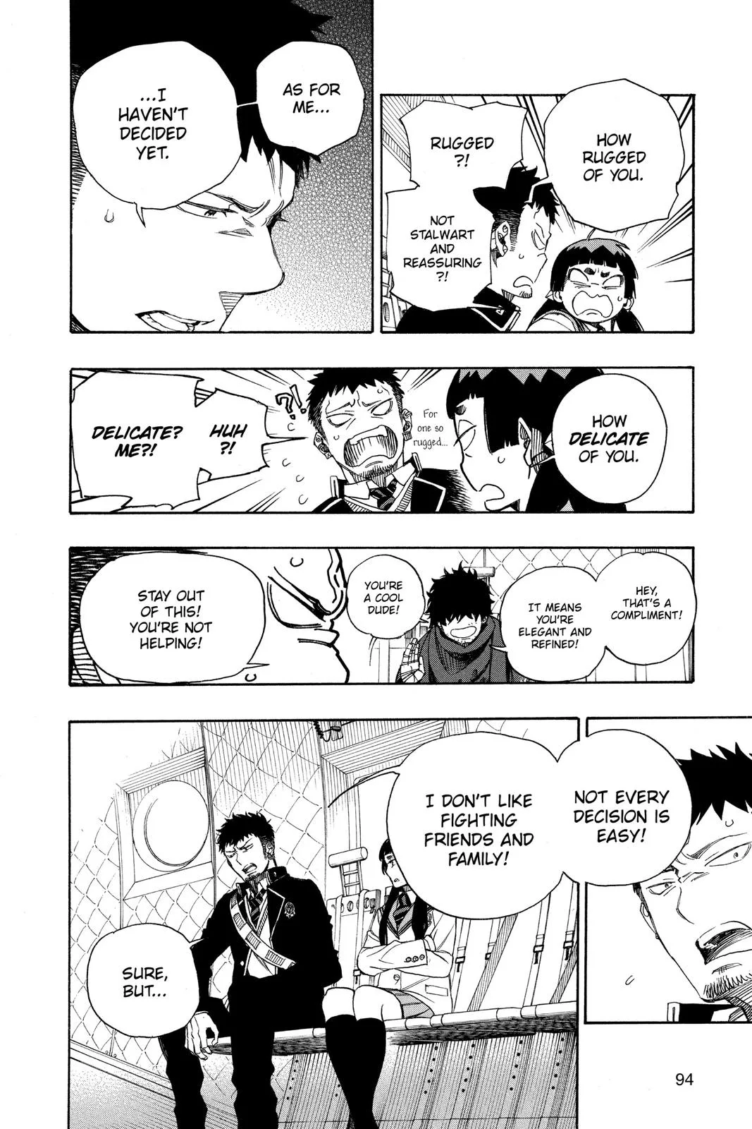 Blue Exorcist, chapter 123, page 6