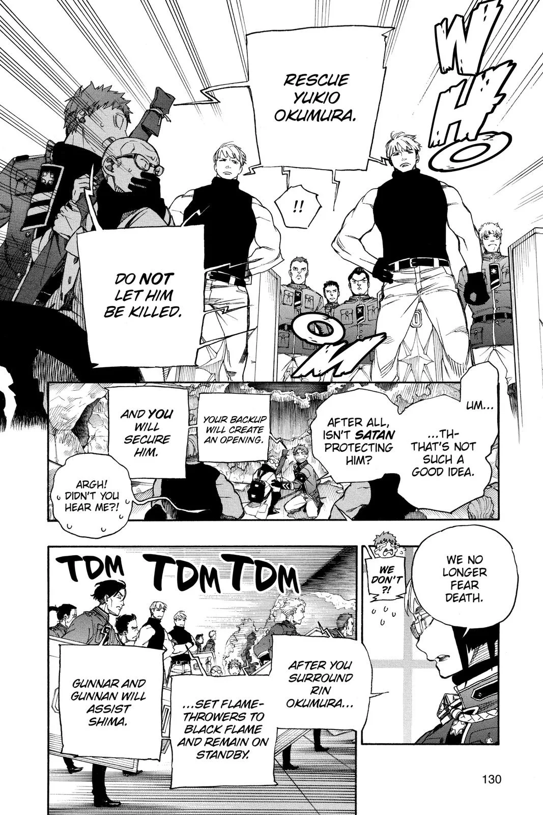 Blue Exorcist, chapter 124, page 6