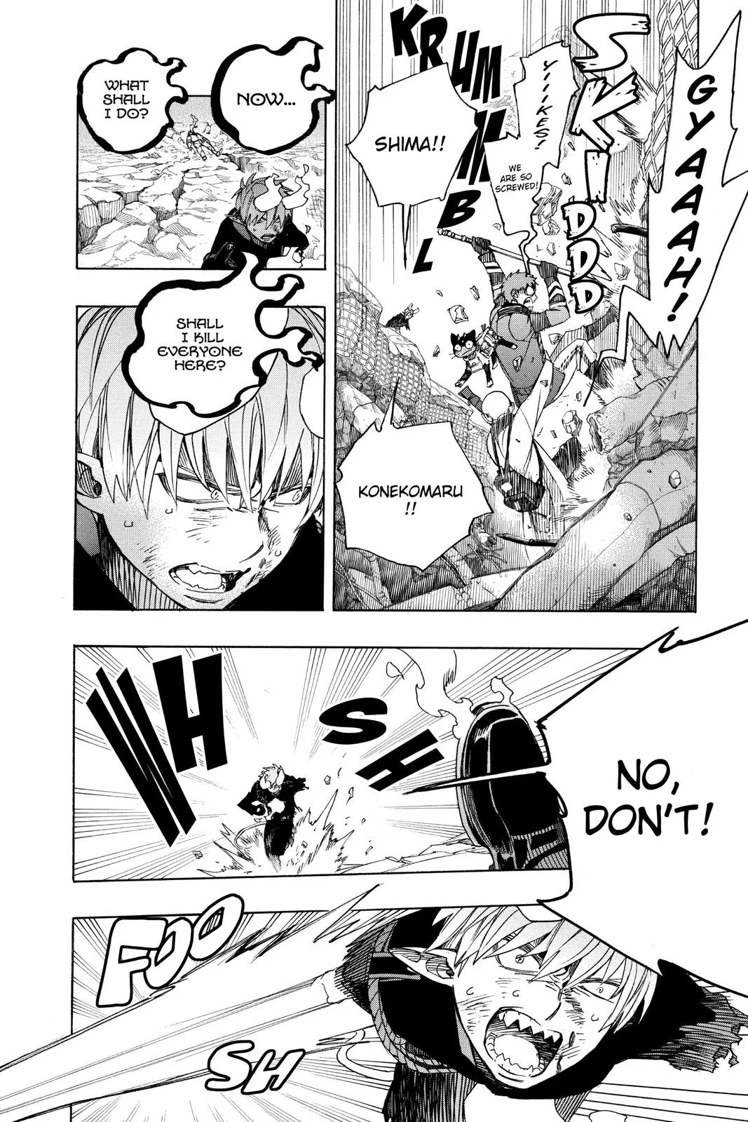 Blue Exorcist, chapter 125, page 12