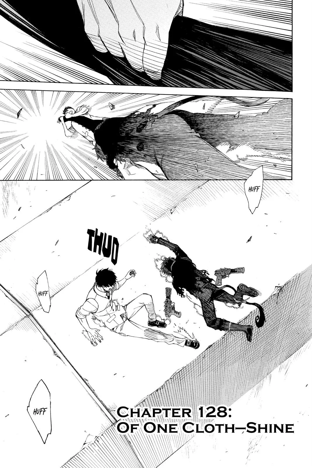 Blue Exorcist, chapter 128, page 1