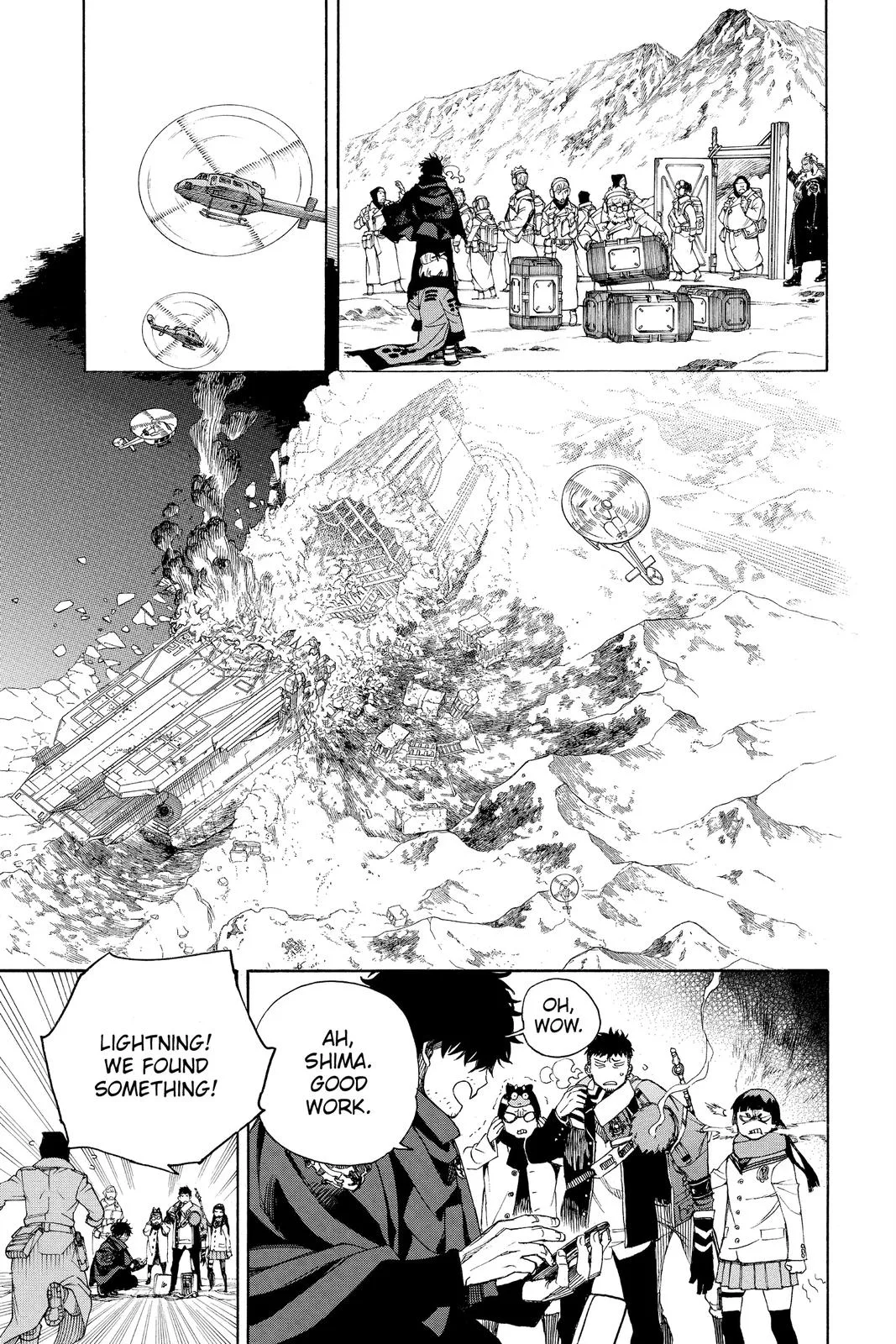 Blue Exorcist, chapter 128, page 9