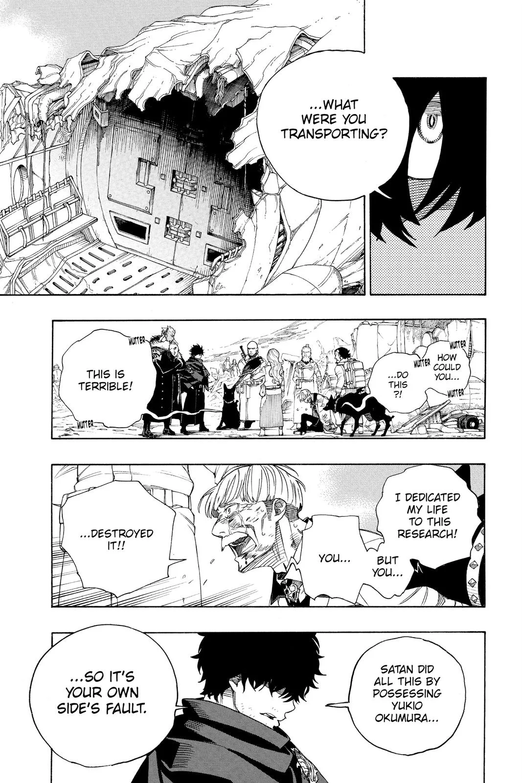 Blue Exorcist, chapter 128, page 11
