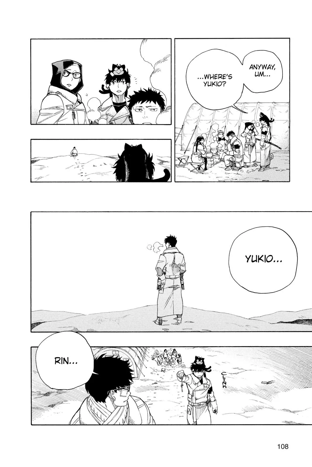 Blue Exorcist, chapter 128, page 26