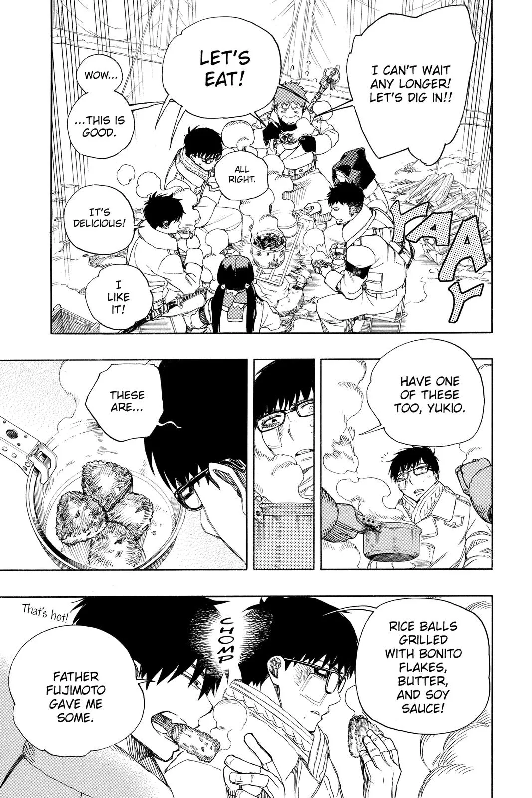 Blue Exorcist, chapter 128, page 37
