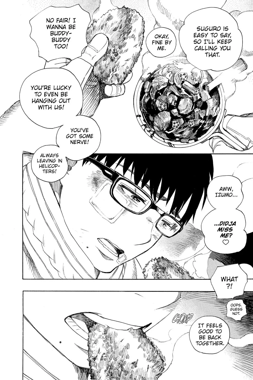 Blue Exorcist, chapter 128, page 38
