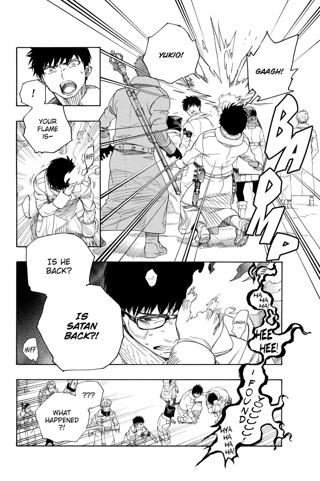 Blue Exorcist, chapter 129, page 2
