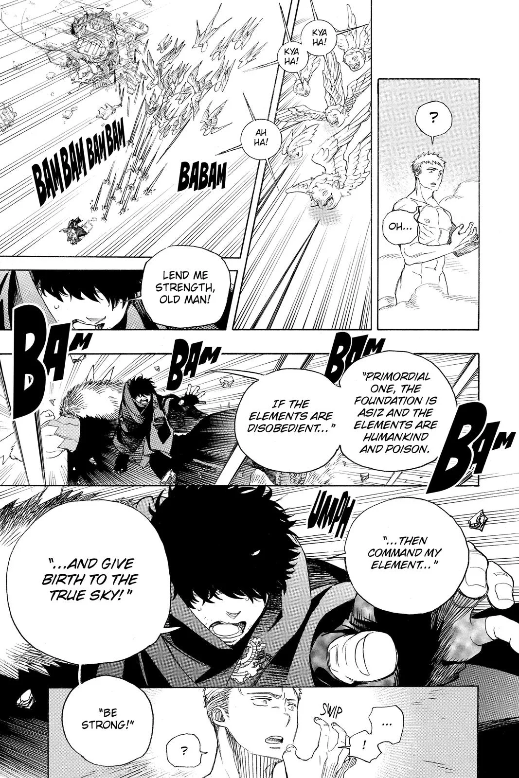 Blue Exorcist, chapter 129, page 9