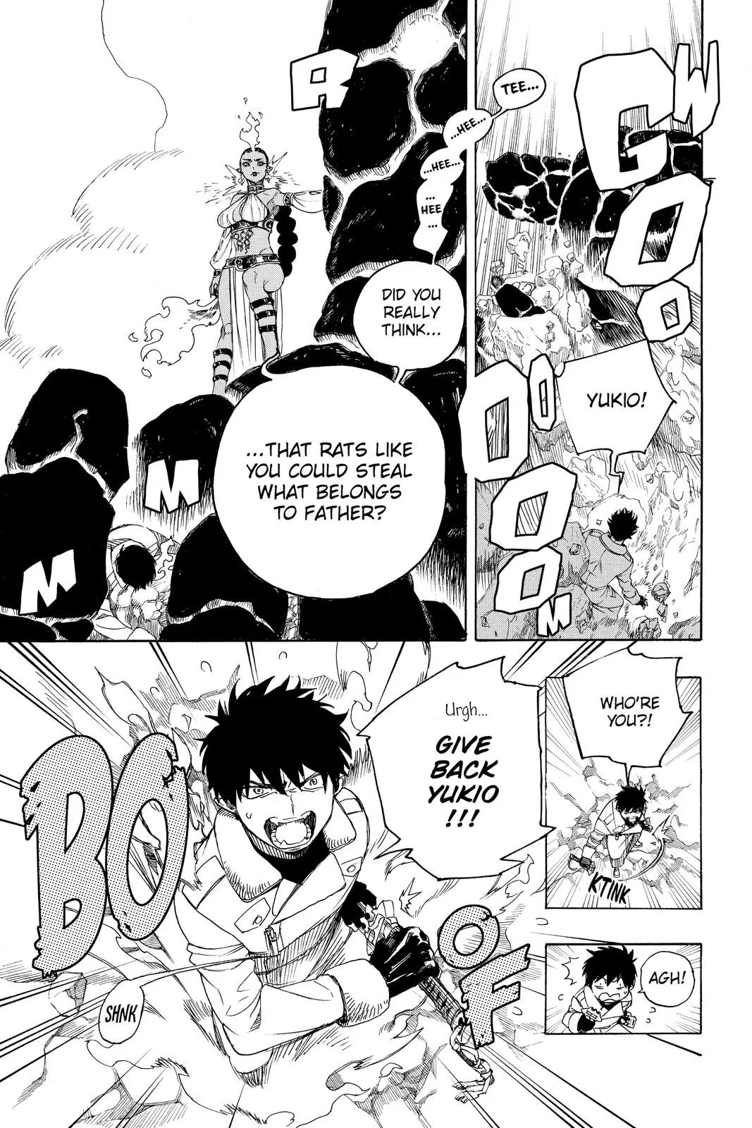 Blue Exorcist, chapter 129, page 13