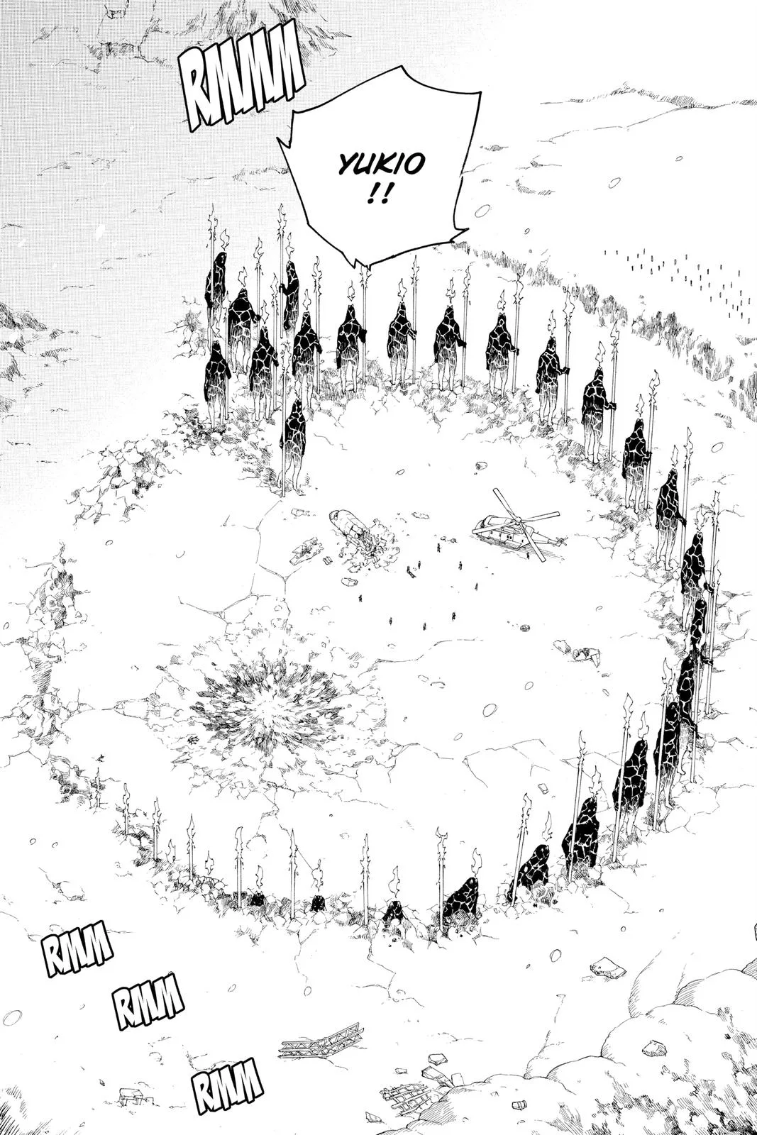Blue Exorcist, chapter 129, page 15