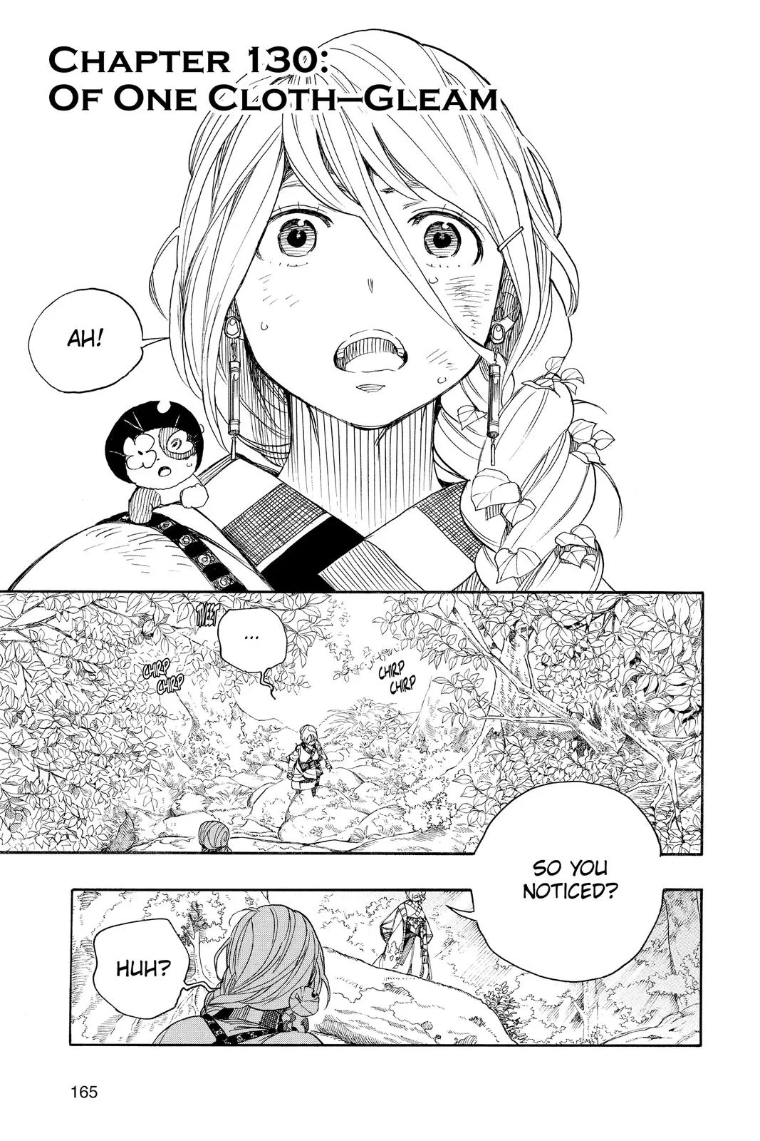 Blue Exorcist, chapter 130, page 1