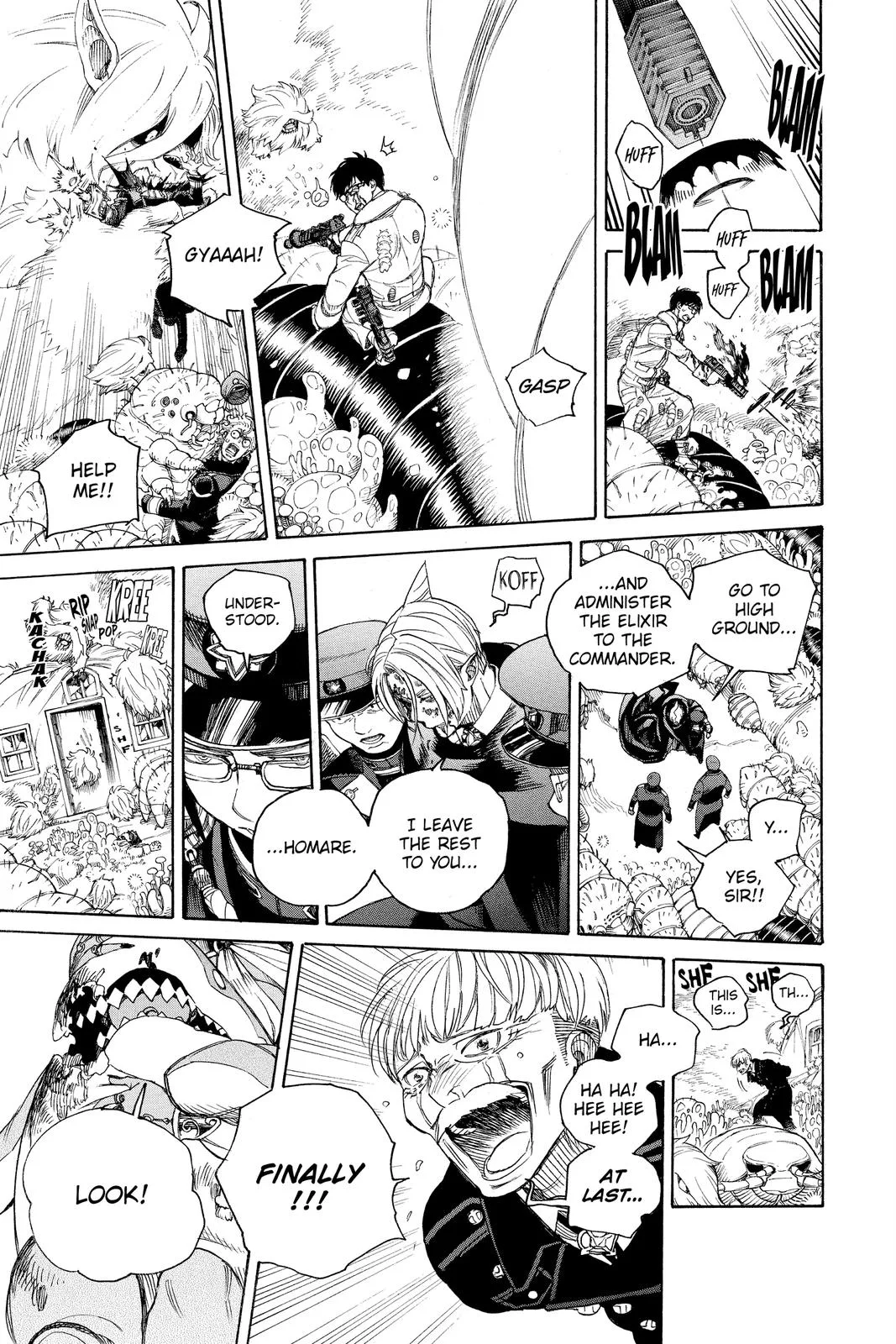 Blue Exorcist, chapter 130, page 13