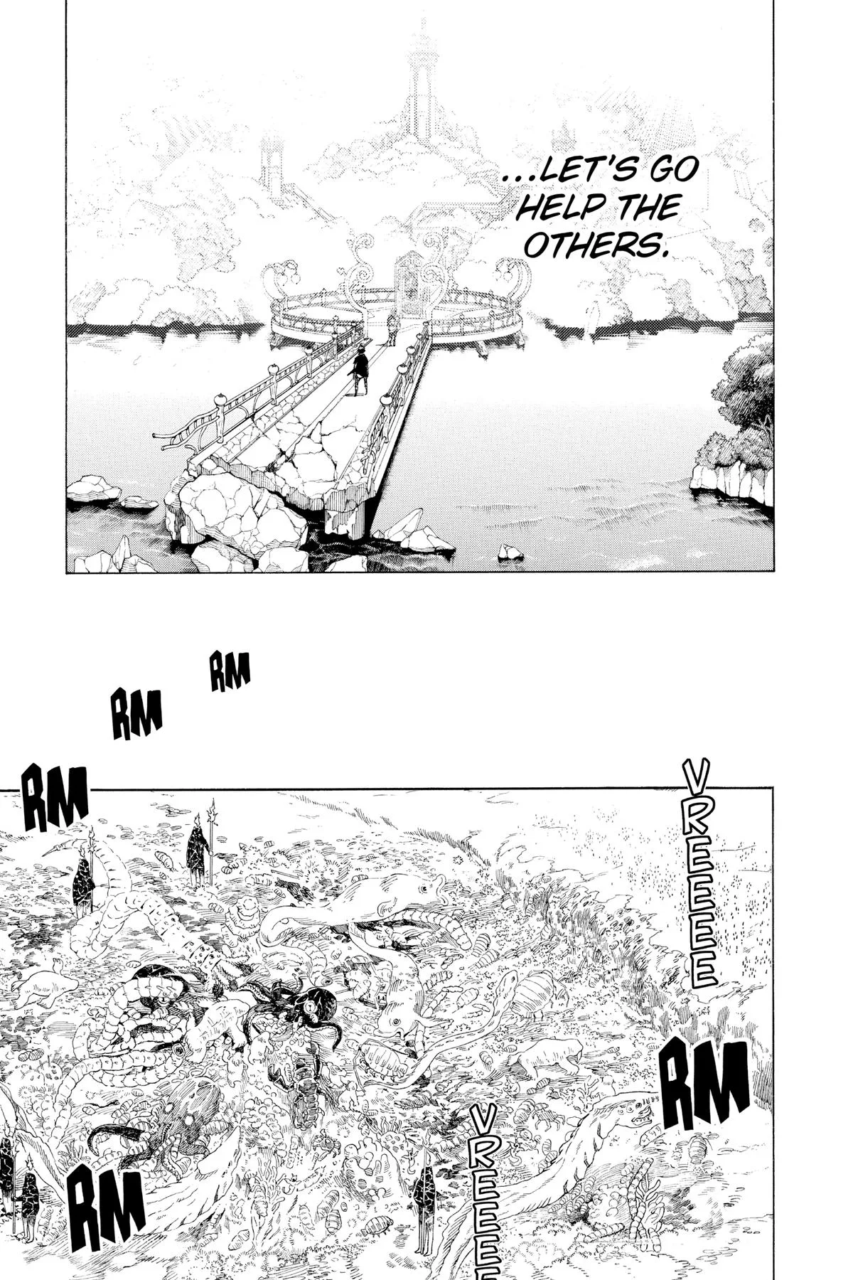 Blue Exorcist, chapter 131, page 33