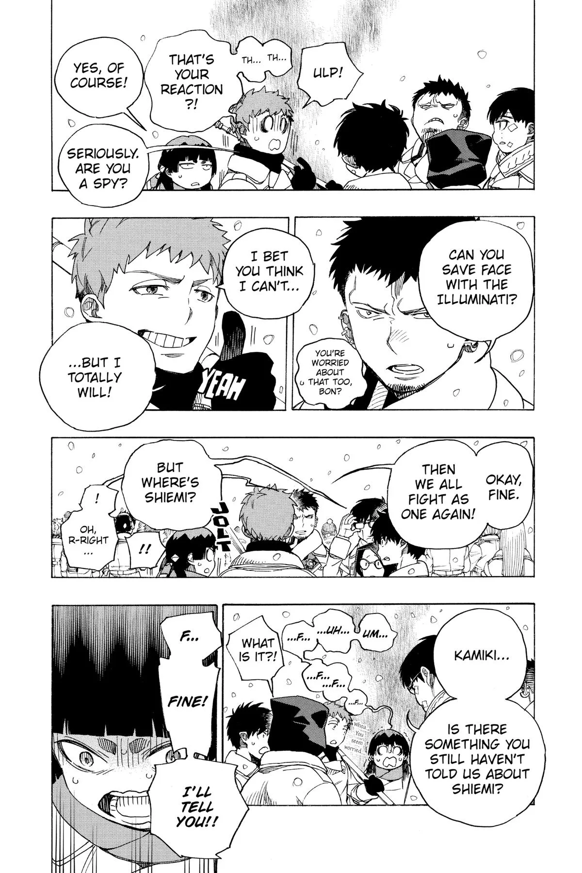 Blue Exorcist, chapter 131, page 39