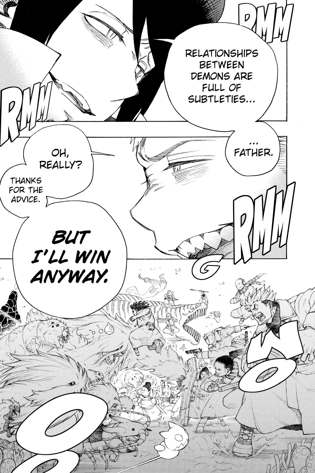 Blue Exorcist, chapter 132, page 14