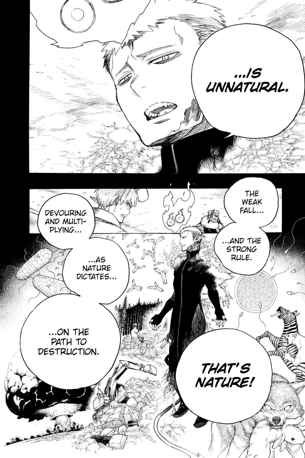 Blue Exorcist, chapter 134, page 20