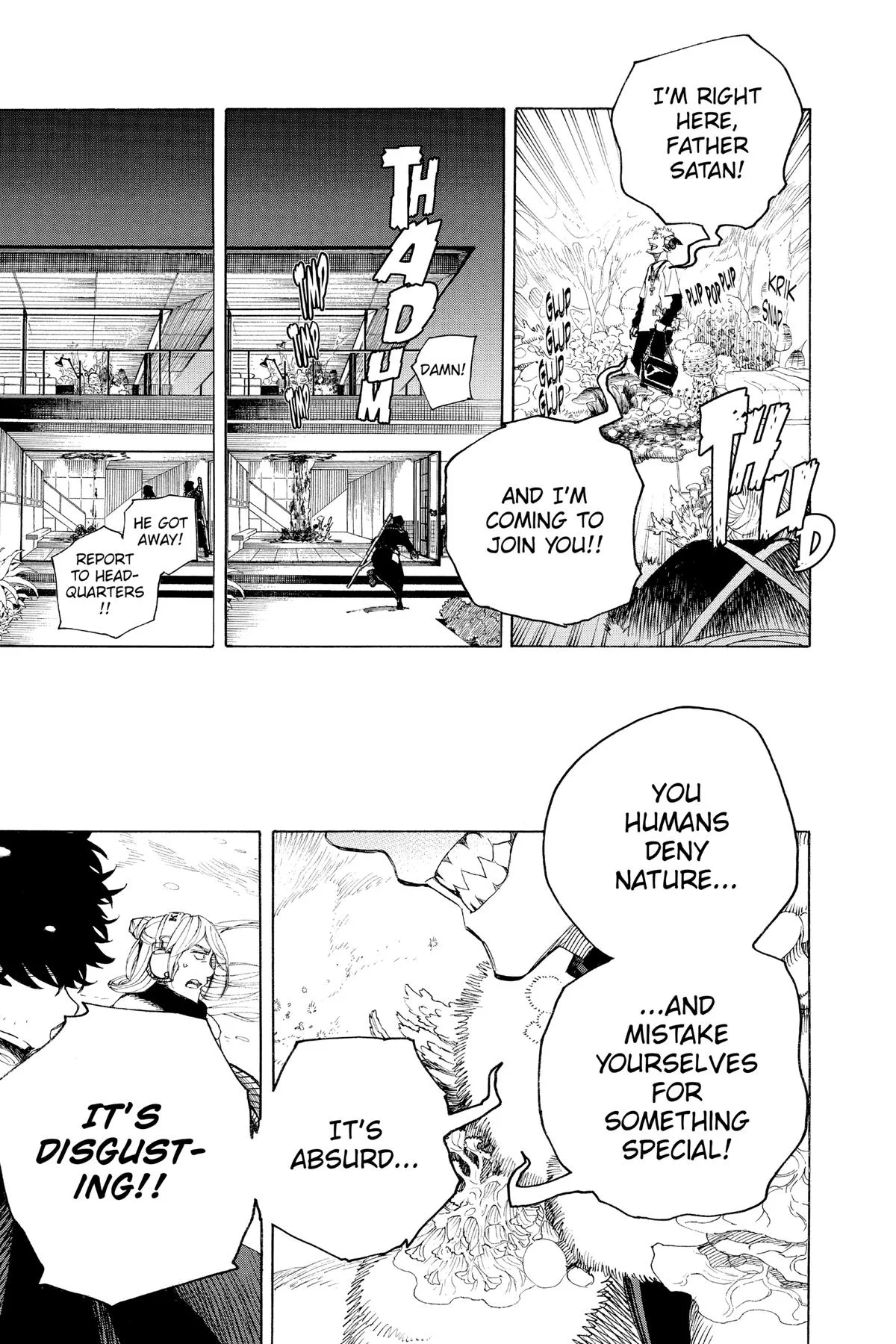 Blue Exorcist, chapter 134, page 33
