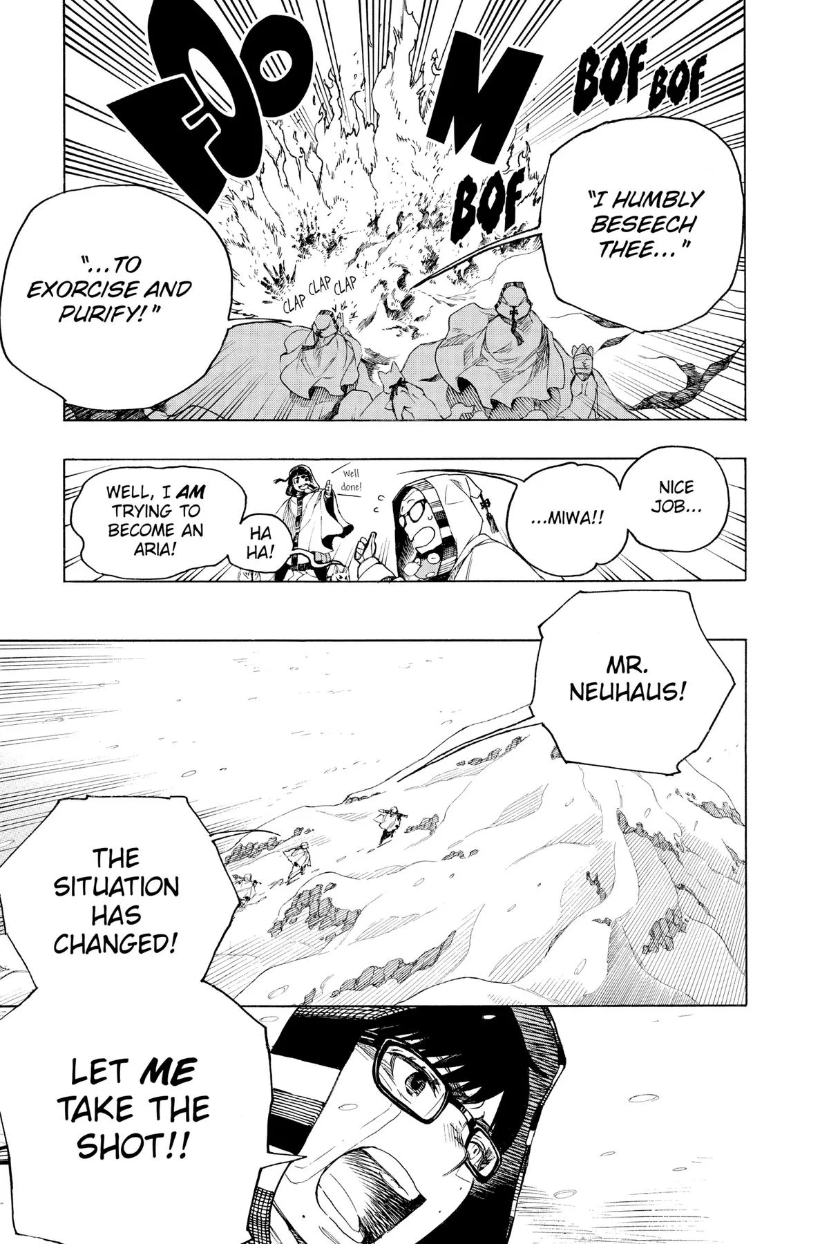 Blue Exorcist, chapter 135, page 7