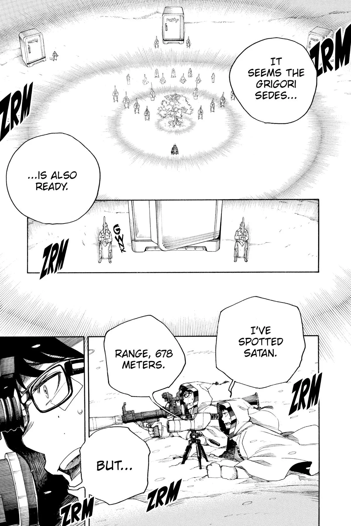 Blue Exorcist, chapter 135, page 17