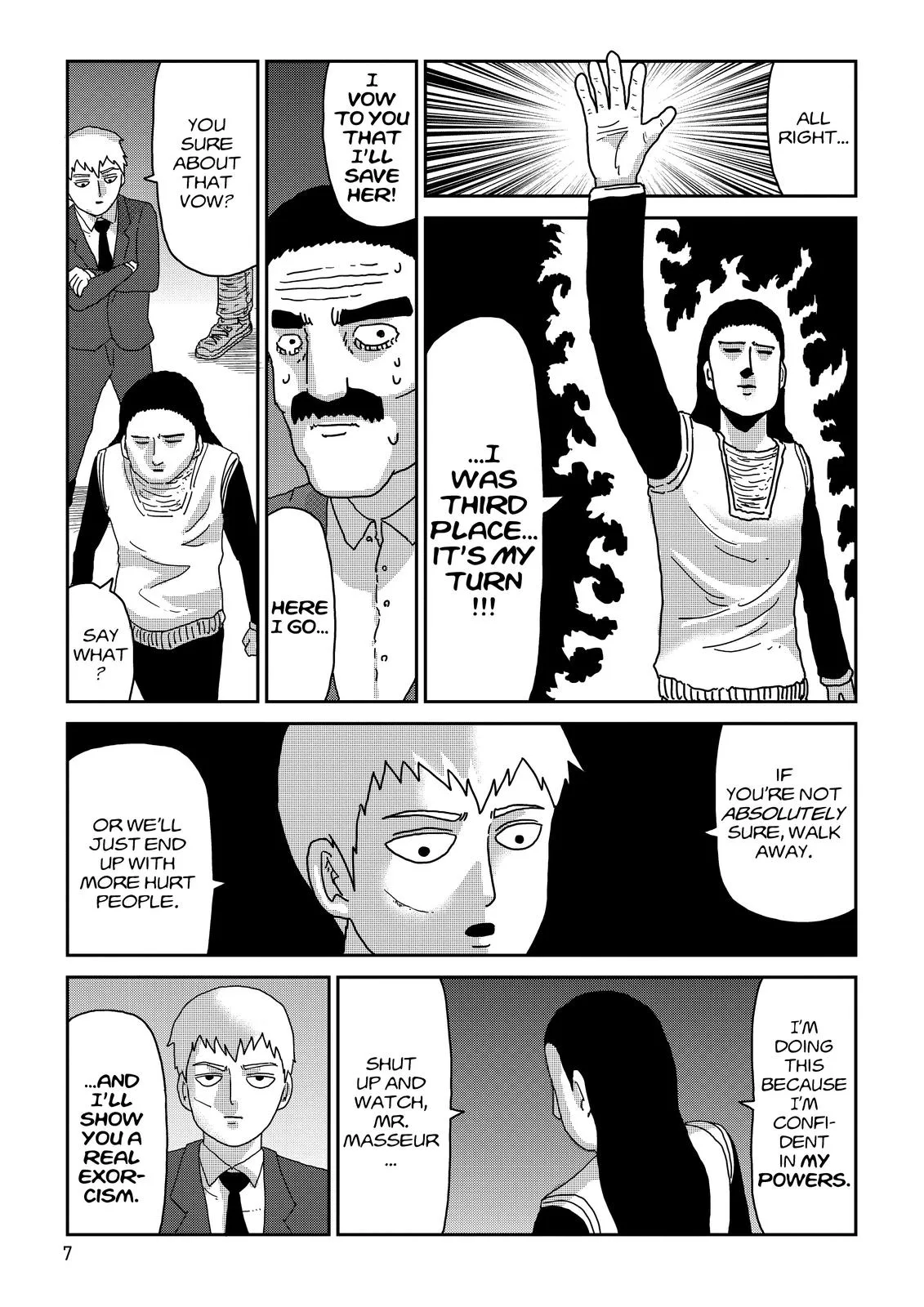 Mob Psycho 100, chapter 61, page 8