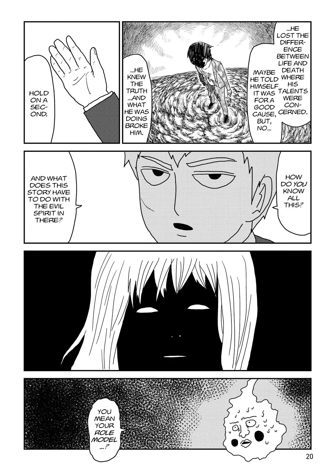 Mob Psycho 100, chapter 61, page 21