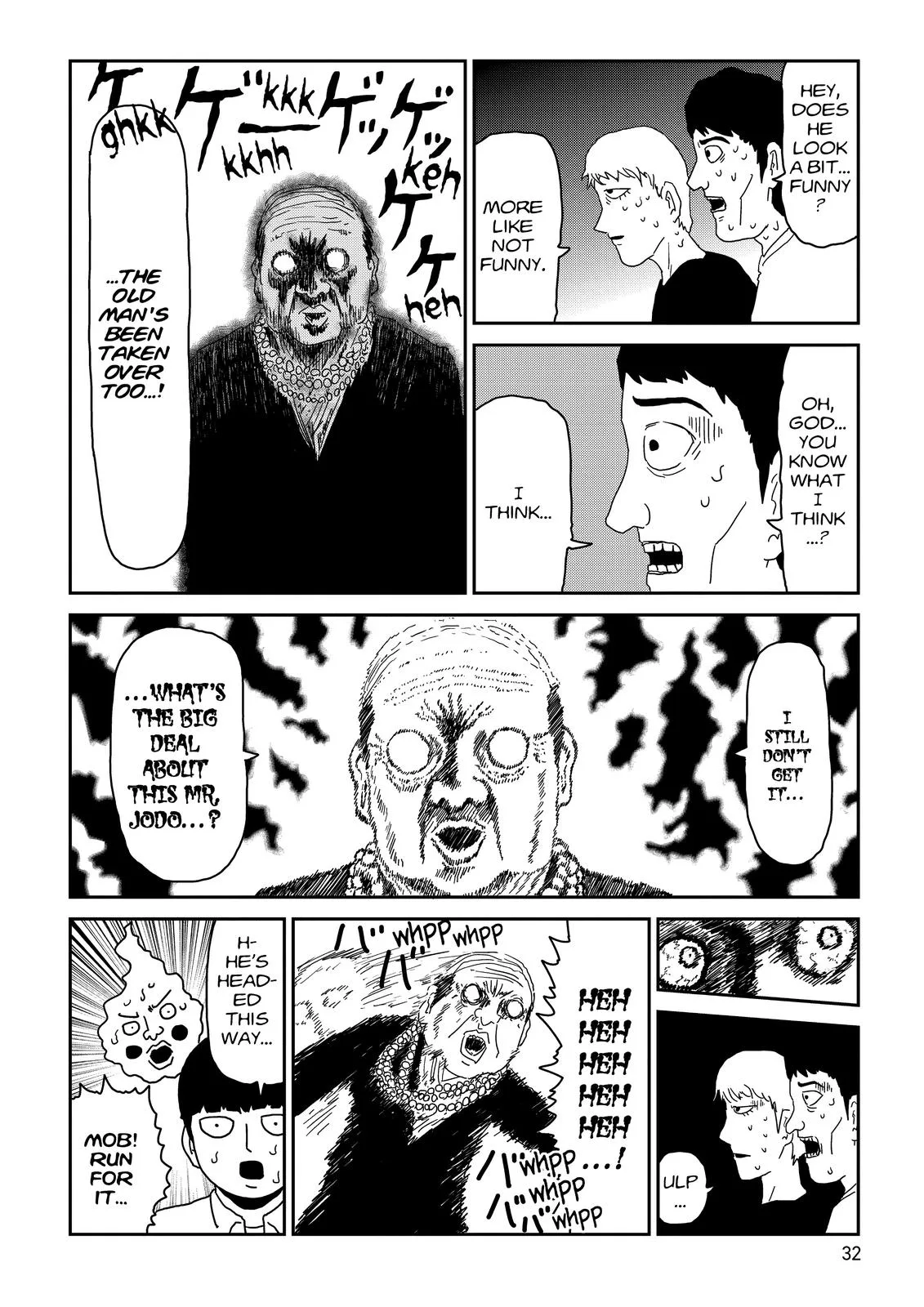 Mob Psycho 100, chapter 61, page 33