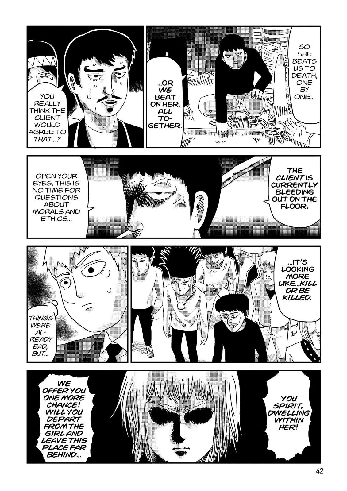 Mob Psycho 100, chapter 62, page 4