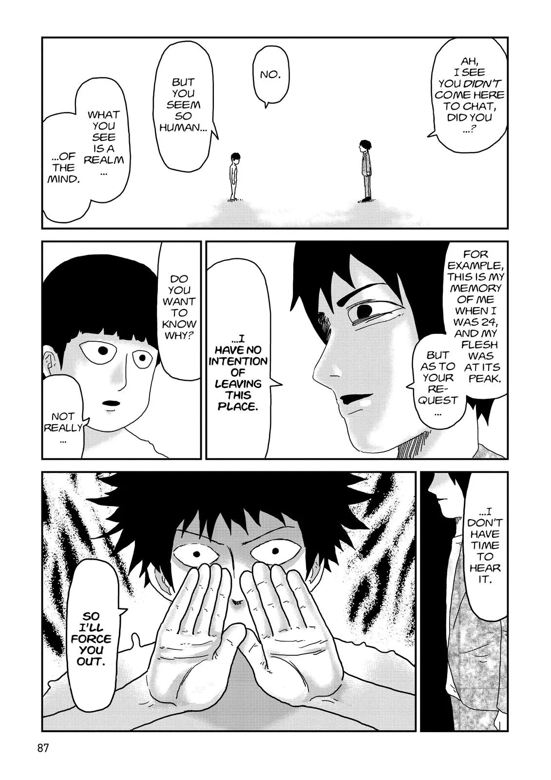 Mob Psycho 100, chapter 63, page 29