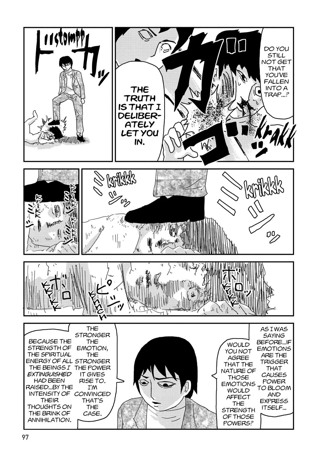 Mob Psycho 100, chapter 63, page 38
