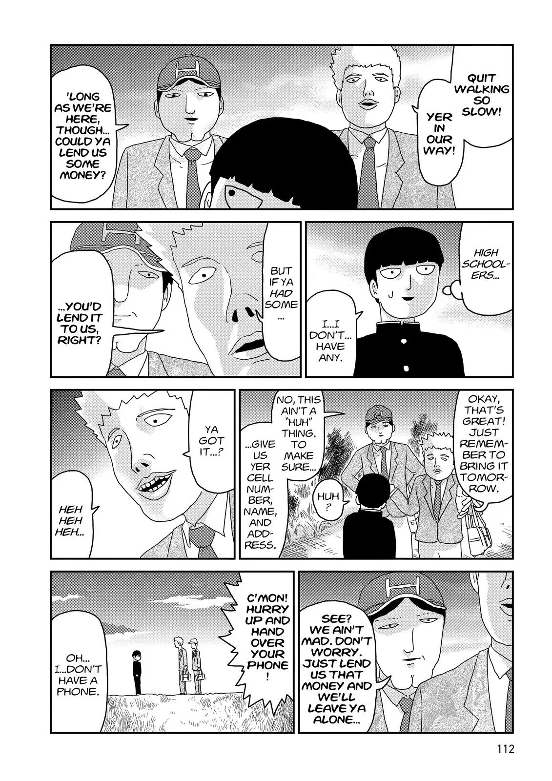 Mob Psycho 100, chapter 64, page 12
