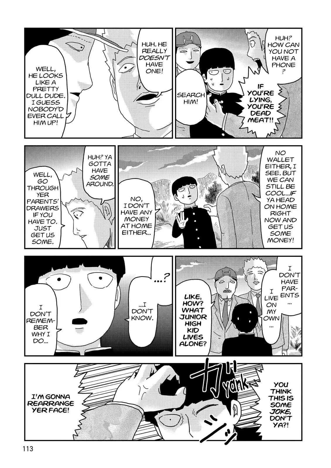 Mob Psycho 100, chapter 64, page 13