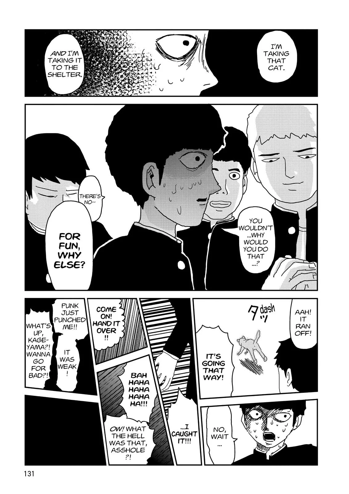Mob Psycho 100, chapter 65, page 7