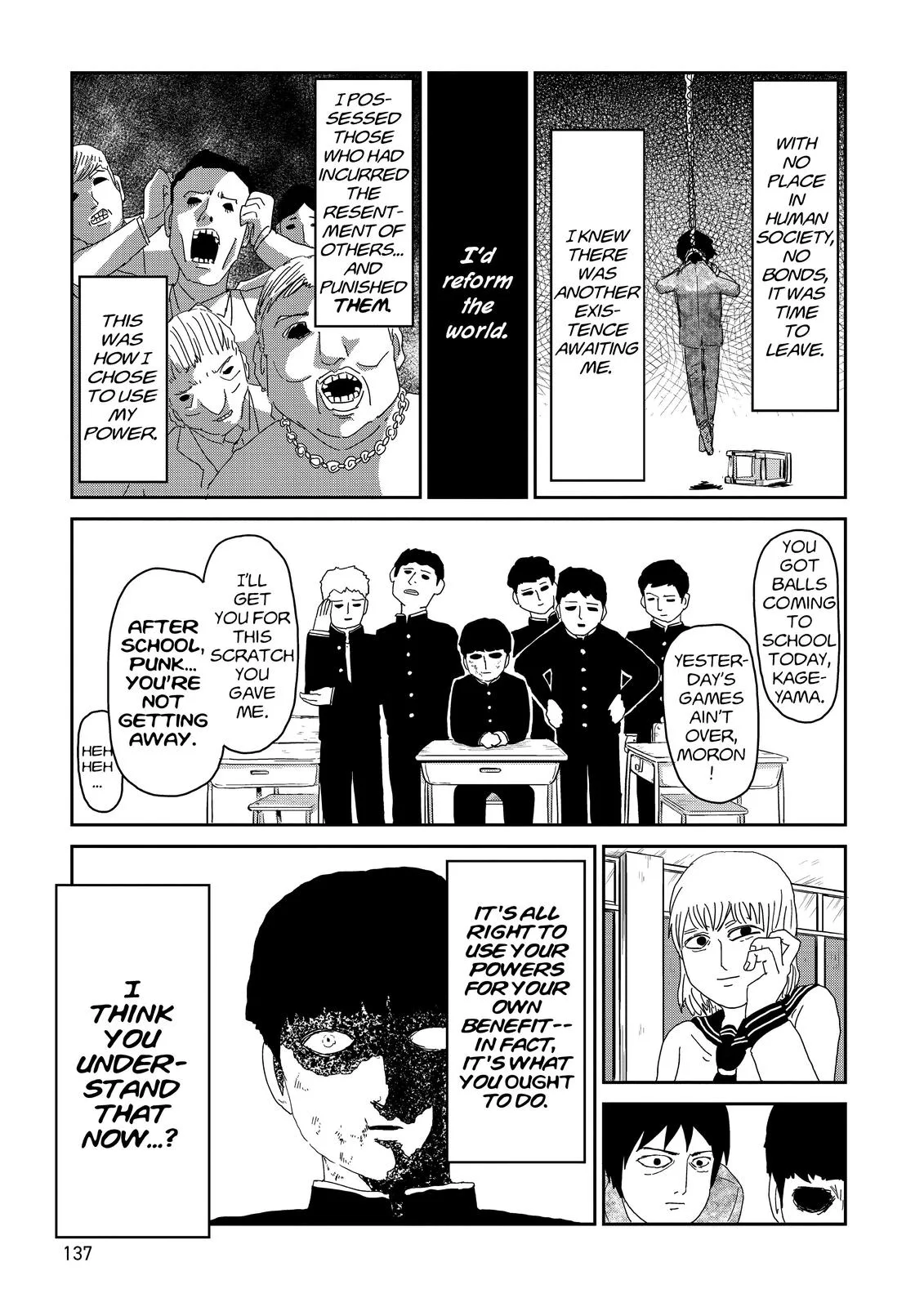 Mob Psycho 100, chapter 65, page 13